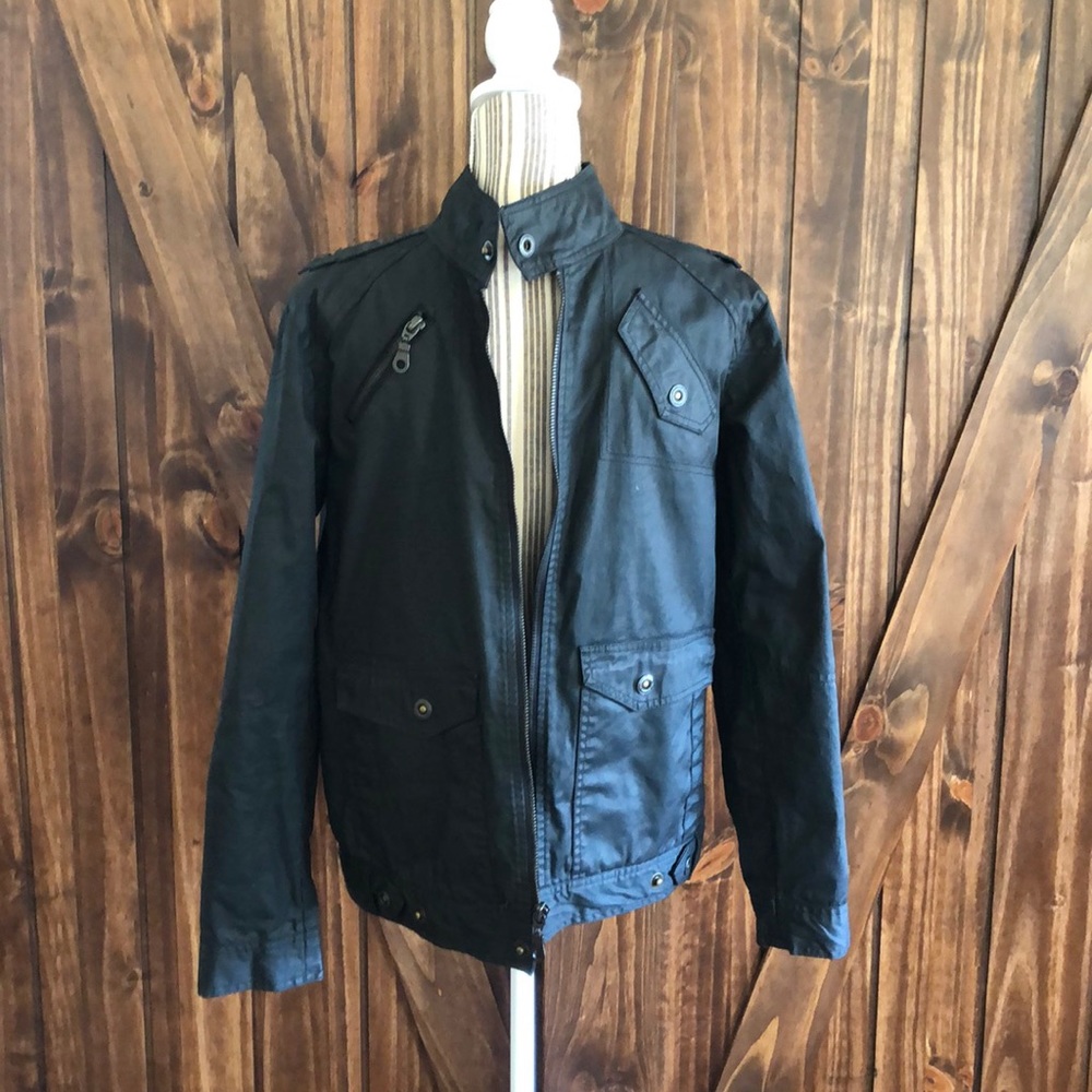 Black Polyester Jacket - image 1